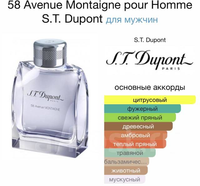 S.T.Dupont Туалетная вода Dupont pour homme мужская 100мл