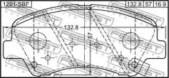  () |  / | Febest 1201SBF 1201SBF 