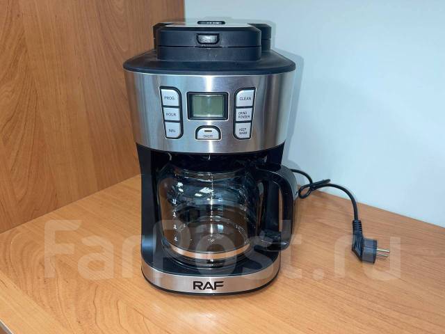Кофемашина RAF 110 1.8л 1000вт 2в1 с кофемолкой, новый, в наличии. Цена ...