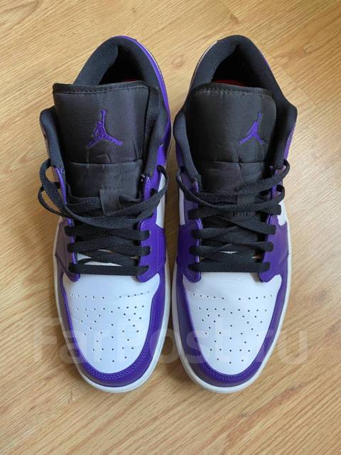 Nike air jordan clearance 1 low court purple