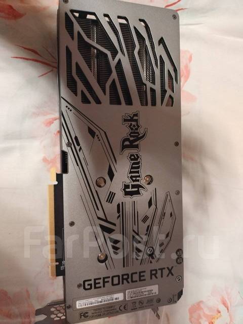 Geforce RTX 3070 GAME ROCK, б/у, в наличии. Цена: 35 000₽ во Владивостоке