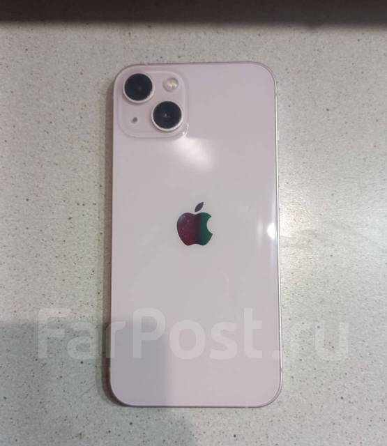 Срочно продам айфон 13 (розовый) 128гб, Apple iPhone 13, б/у, в наличии ...