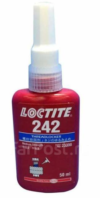 Loctite 242 ( 242) фиксатор резьбы - 50 мл, новый, в наличии .