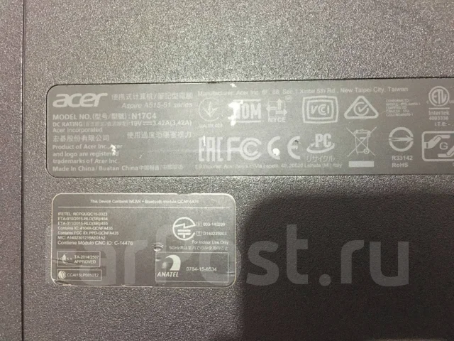Acer Aspire 5 A515-51. 15.6", 1,8����, ��� 6 ��, WiFi: 1, Bluetooth: 1 ����