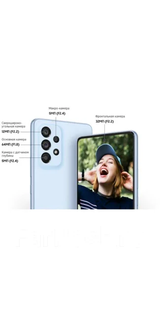Samsung Galaxy A53 5G. �/�, 256 ��, ������, 3G, 4G LTE, 5G, Dual-SIM, NFC ����