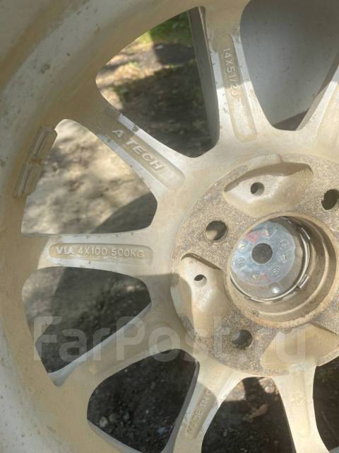 Продам. Комплект летних колес на литье 185/70/14, 14", 1 шт, 185 мм, 70 ...