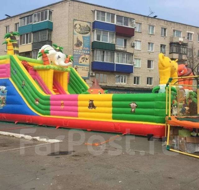 Надувные батуты, б/у, в наличии. Цена: 150 000₽ в Амурске