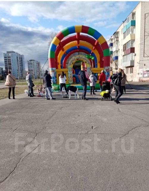 Надувные батуты, б/у, в наличии. Цена: 150 000₽ в Амурске
