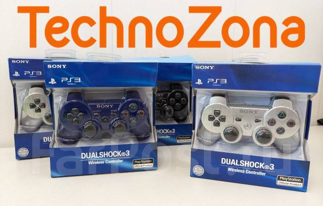 Геймпад джойстики PS3 dualshock 3 | TechnoZona | Гарантия, новый, в ...