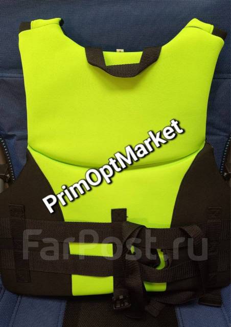 Жилет спасательный неопреновый Protackle, детский, жёлтый Новинка, в ...