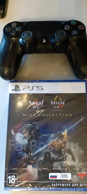 Игра на диске ps5 (2 игры) nioh 2 collection (новый) рус. яз, в наличии ...