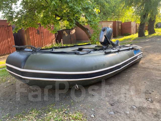 Продам корейскую лодку Mercury с мотором Hyundai 5, подвесной, бензин ...