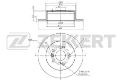 ���� ����. ���. Toyot bs6087 Zekkert BS6087 ����