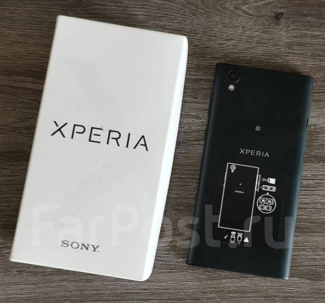 Sony Xperia L1 2/16gb black, 16 гб, моноблок, черный, 3G, 4G LTE, Dual-SIM,  б/у, в наличии. Цена: 4 000₽ во Владивостоке