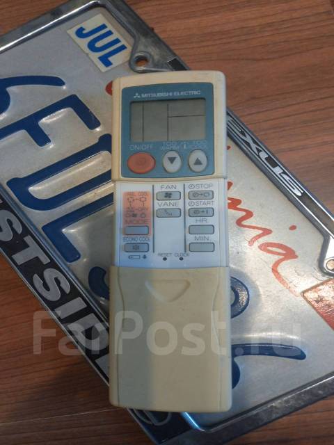 Пульт кондиционера Mitsubishi electric Japan, б/у, в наличии. Цена: 700 ...