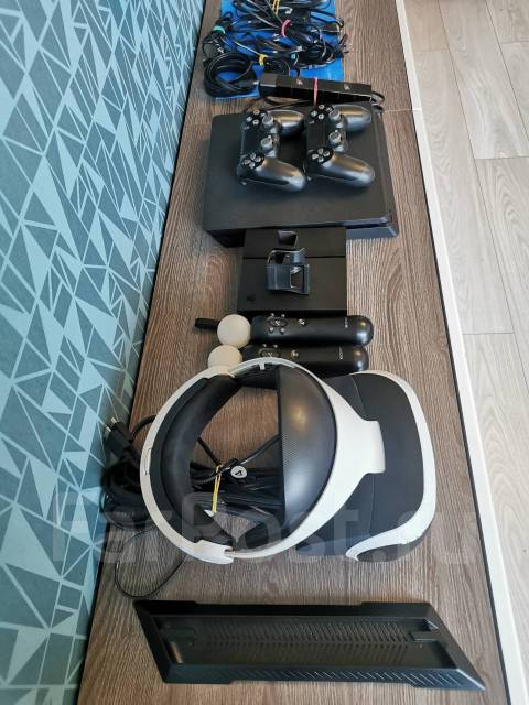 PlayStation 4 1TB. VR комплект, б/у, в наличии. Цена: 44 900₽ во ...
