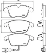 ������� ��������� �������� | ����� | VW Tiguan (5N_) 2.0 TFSI 4motion 09.2007 - VW Tiguan (5N_) 1.4 TSI 4motion 09.2007 - Brembo P85112 P85112 ����