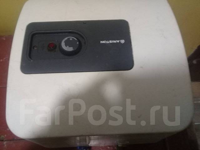 Водонагреватель накопительный 10л, Ariston, электрический, 1,20 кВт. 10 ...