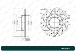      G-Brake GFR11002L GFR11002L 
