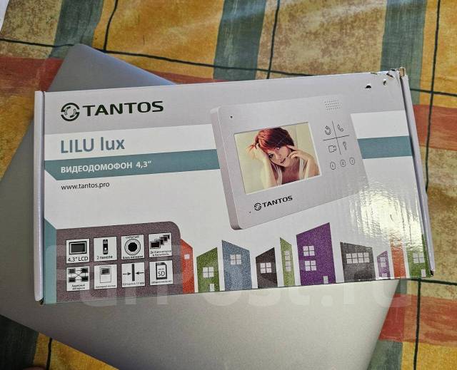 Домофон Tantos, новый, в наличии. Цена: 500₽ во Владивостоке