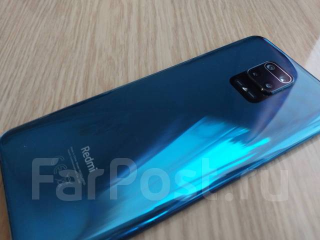 Redmi note 9 pro, 64 гб, 1.67", синий, 3G, 4G LTE, Dual-SIM, NFC, б/у ...