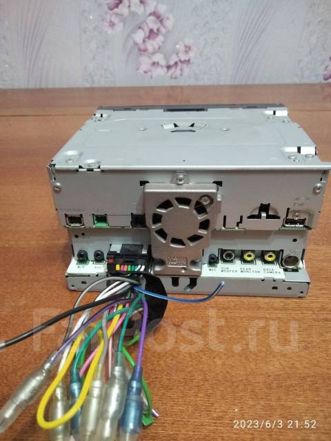 Магнитола mitsubishi electric nr-mz005, 2 DIN — 178x100 мм, б/у, в ...