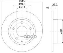 ��������� ���� Mazda 3, CX-3,3 Axela ND5034K Nisshinbo ���. ND5034K ND5034K ����