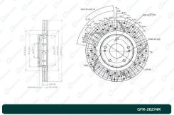      G-Brake GFR20274R GFR20274R 