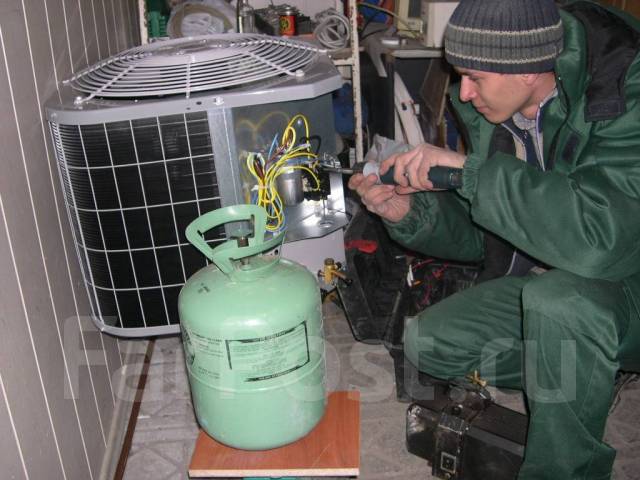 Ремонт/заправка кондиционеров Сегодня/срочный выезд во Владивостоке