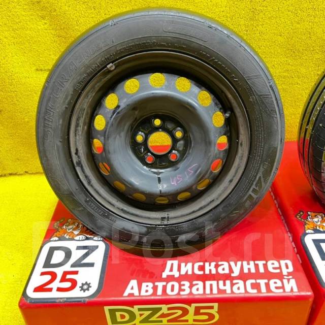 Колесо в сборе диски с шинами [Магазин DZ25] Toyota R15 5x100 Sienta ...