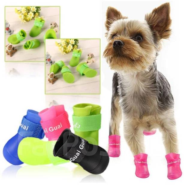 Сапоги для собак Guai, черные - купить по выгодной цене на Яндекс.Маркете