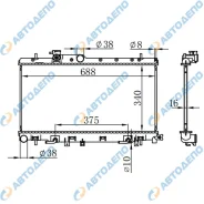 �������� ���������� ���������. Subaru Impreza �������� SUB-0019-16-K GDA EJ15, EJ20 SUB001916K ����