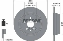 ���� ��������� ������ LAND Rover Freelander II 07- /D=302MM Textar 92283003 LAND Rover Freelander II 07- /D=302mm Textar ���. 92283003 92283003 ����