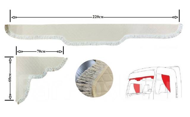 Автошторы и Ламбрекены для Грузовиков и автобусов купить во ...