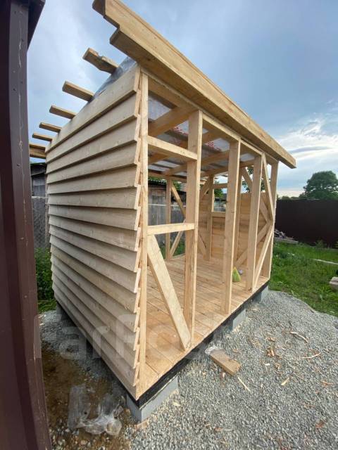 Строительство хозблоков, сараев, дровников, быстро, качественно, новый ...