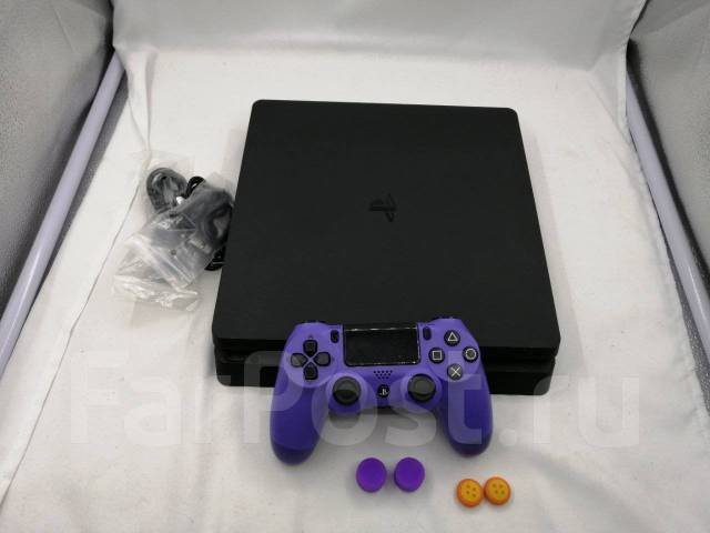 PS4 Slim 500GB Playstation 4 Slim + подписка PS Plus Extra + 400игр, б ...