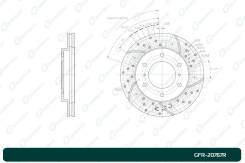      G-Brake GFR20767R GFR20767R 
