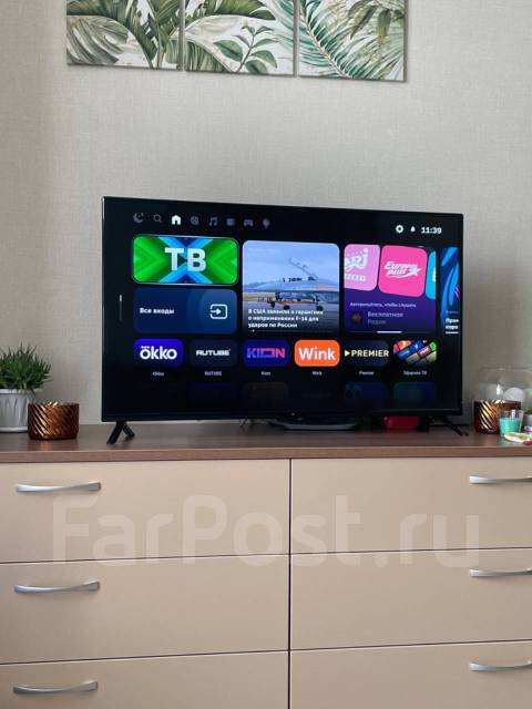 Телевизор LED 40”(101см) DEXP, 40", б/у, в наличии. Цена: 10 000₽ во ...