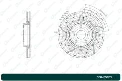 ���� ��������� ��������������� ������������� ����� G-Brake GFR20823L GFR20823L ����