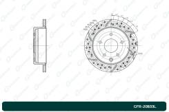     G-Brake GFR20833L GFR20833L 