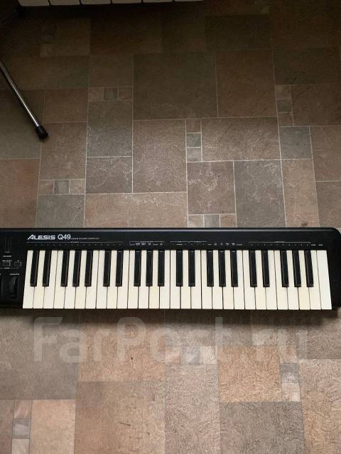 Midi - клавиатура 49 клавиш - Alesis Q49, б/у, в наличии. Цена: 5 000 ...