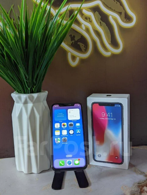 Apple iPhone X. �����, 64 ��, ������, 3G, 4G LTE, 5G, Dual-SIM, ����������, NFC ����