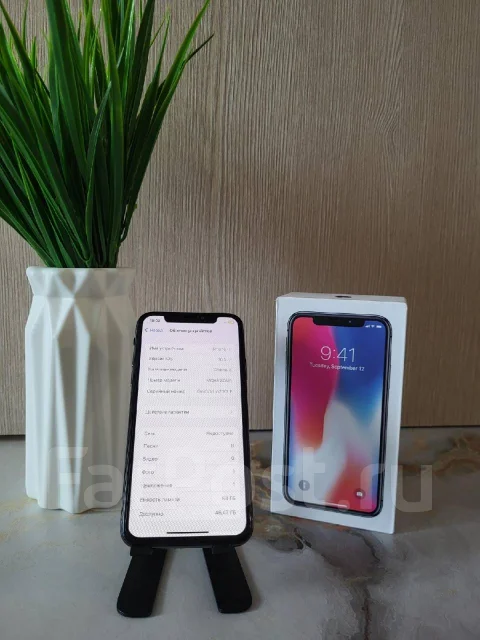 Apple iPhone X. �����, 64 ��, ������, 3G, 4G LTE, 5G, Dual-SIM, ����������, NFC ����