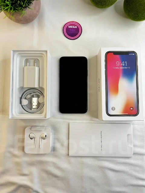 Apple iPhone X. �����, 64 ��, ������, 3G, 4G LTE, 5G, Dual-SIM, ����������, NFC ����