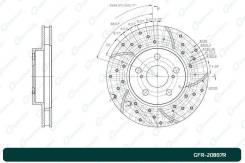 ���� ��������� ��������������� ������������� ������ G-Brake GFR20897R GFR20897R ����