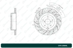 ���� ��������� ��������������� ������������� ����� G-Brake GFR20941L GFR20941L ����