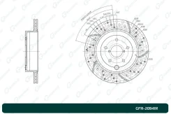 ���� ��������� ��������������� ������������� ������ G-Brake GFR20941R GFR20941R ����