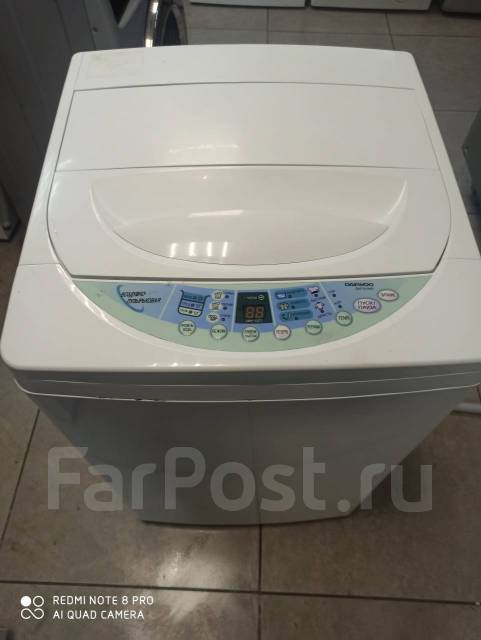 Стиральная машина daewoo, б/у, в наличии. Цена: 7 500₽ во Владивостоке