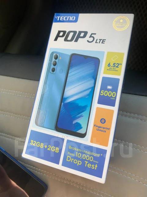 Tecno POP 5 LTE. �/�, 32 ��, �����, 4G LTE ����