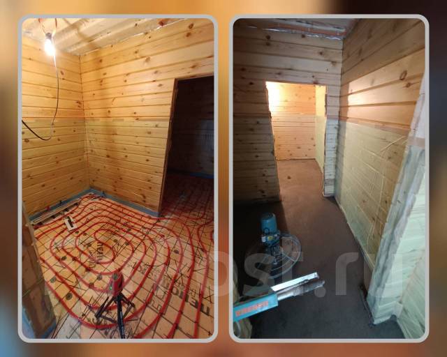 Полусухая стяжка пола в Уссурийске